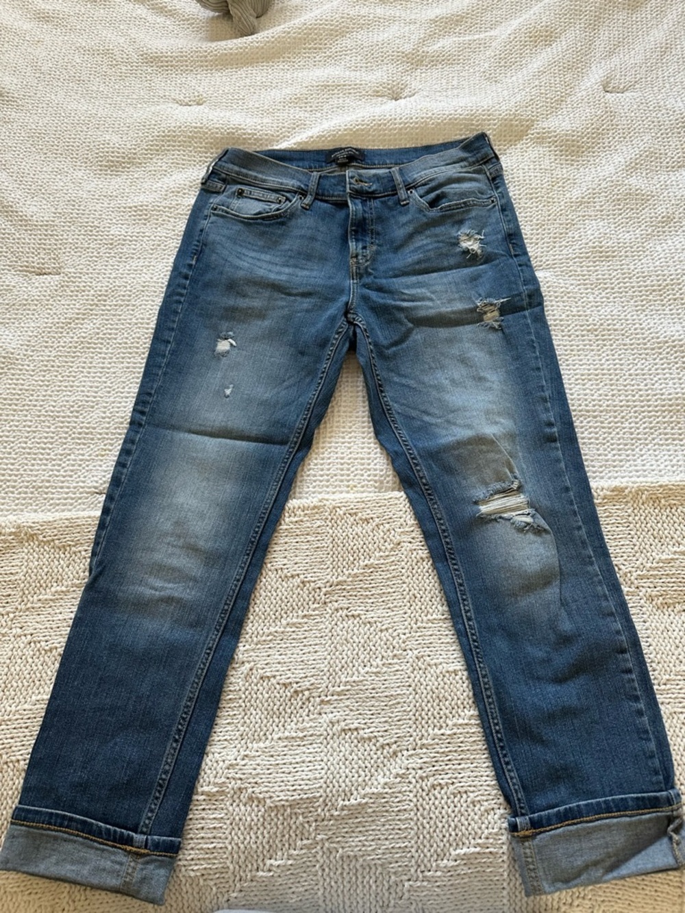 Banana Republic Factory Women’s girlfriend cropped jeans